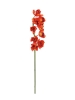 EUROPALMSCymbidium branch, artificial, red, 90cm