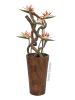 EUROPALMSParadiesvogel-Blume, Kunstpflanze, orange, 95cm