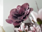 EUROPALMSGiant Flower (EVA), artificial, old rose, 80cmArticle-No: 82531070