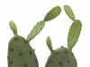EUROPALMSNopal cactus, artificial plant, 75cmArticle-No: 82600068