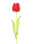 EUROPALMSCrystal tulip,artificial flower, red 61cm 12x