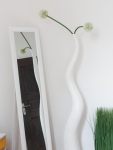 EUROPALMSDesign vase WAVE-100, whiteArticle-No: 83011906