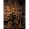 KonstsmideLED tree light jacket, 240 LEDs, amber, strand length 2.4m, ring Ø 11cm 6320-810Article-No: 830335