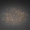KonstsmideLED drop light chain 50 LED amber 6386-860 copper wire