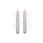 KonstsmideLED Kerzen 2er-Set weiß 1872-210