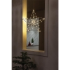KonstsmideLED metal Christmas star for hanging 90 LEDs amber 37x36cm 1802-993Article-No: 831430