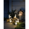 KonstsmideLED acrylic reindeer 5x8 LEDs warm white 13x19cm 6288-103Article-No: 831480