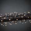 KonstsmideLED micro cluster light chain illuminated length 4.38m total length 7.38m 200 LEDs warm white 3875-100