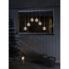 KonstsmideLED-Schneeflockenvorhang für innen und außen 48 LEDs warmweiß 4044-103Artikel-Nr: 831685