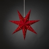 KonstsmidePapier-Weihnachtsstern für LED-Birnenlampe 1 flamig 60x60cm rot 5950-550Artikel-Nr: 831745