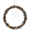 KonstsmideLED metal wreath frosted 600 amber. LED outside 2757-830Article-No: 832155