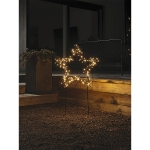 KonstsmideLED metal star 150 amber LED outside 4463-800Article-No: 832160