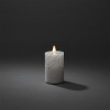 KonstsmideLED real wax candle white with crystals 11.8cm 1837-100Article-No: 832195