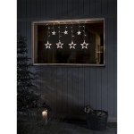 KonstsmideLED solar star light curtain 77 amber. LED outside 4036-803SPArticle-No: 832225