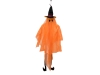 EUROPALMSHalloween Figure Ghost with Witch Hat, 150cm