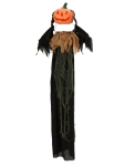 EUROPALMSHalloween Figur Kürbiskopf, animiert 115cm