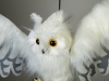 EUROPALMSHalloween Snow Owl, animated, 80cm