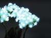EUROPALMSHydrangea, white, with flowers, 100 LEDs