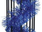 EUROPALMSMetallic-Girlande, blau, 7,5x200cm