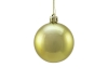 EUROPALMSDeco Ball 6cm, gold, metallic 6x