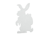 EUROPALMSSilhouette Easter Rabbit, white, 60cm