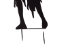 EUROPALMSSilhouette Metal Zombie Woman, 135cm