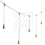 LottiLight curtain with 8 lamp sockets white 43831