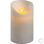 LUXALED candle 12,5cm white 44326