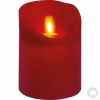 LUXALED candle 10cm red 44357