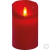 LUXALED candle 12,5cm red 44364
