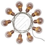 LUXALED decorative light chain glittering bulbs ww battery operation 48461