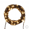 LUXAMHB LED light chain Professional 500 flg. amber, brown metal wire 55117