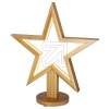 LUXALED wooden star on base warm white 120 LEDs warm white Ø 12x32,5x35cm 47518Article-No: 836785