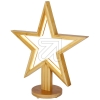 LUXALED wooden star on base warm white 120 LEDs warm white Ø 12x32,5x35cm 47518Article-No: 836785