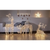 LUXALED metal reindeer 100 LEDs warm white 38x8x25cm 63372Article-No: 837355