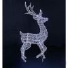 LUXALED-3D-Acryl-Reindeer for inside and outside 240 LEDs white 60x125cm 67059