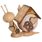 Drechslerei KuhnertSmoking snail Sunny gingerbread 37115Article-No: 838510