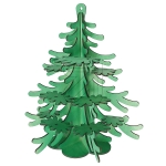 Drechslerei KuhnertChristmas tree for mini owls 4 single and 5 double spaces 39x44cm 37397Article-No: 838520