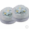 SAICOPower Teelichter 2er-Set 2x3 LEDs warmweiß Ø 3x2cm CW28-5750