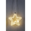SAICOLED glass hanger star 10 LEDs warm white Ø 15cm CGS04-4338Article-No: 839275