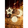 SAICOLED glass hanger star 10 LEDs warm white Ø 15cm CGS04-4338Article-No: 839275