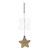 SAICOLED glass hanger star 10 LEDs 15x15cm gold CGS04-4341Article-No: 839425