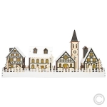 SAICOLED Diorama Winterstadt 10 flamig 51x27cm natur CD45-2020Article-No: 839485