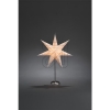 KonstsmidePaper candlestick star 1 flame 48x68cm white 2996-230Article-No: 841530