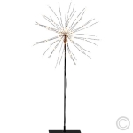 Best SeasonLED metal chandelier Firework 120 LEDs Ø 26x50cm black 710-02-1
