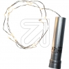 Best SeasonLED-Draht-Lichterkette Dew Drops 15 ww LED silberfarben 728-16