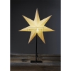 Best SeasonPaper candlestick Star Frozen 1 flame 52x80cm white 232-92