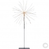 Best SeasonLED stand star Firework 120 LEDs Ø 26x50cm silver 710-06