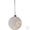 Best SeasonLED glass ball Glow 15cm 40 LEDs Ø 15cm clear 457-75