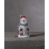 Best SeasonLED-Keramik-Figur Friends Schneemann 1 LED warmweiß 8x15cm 991-15